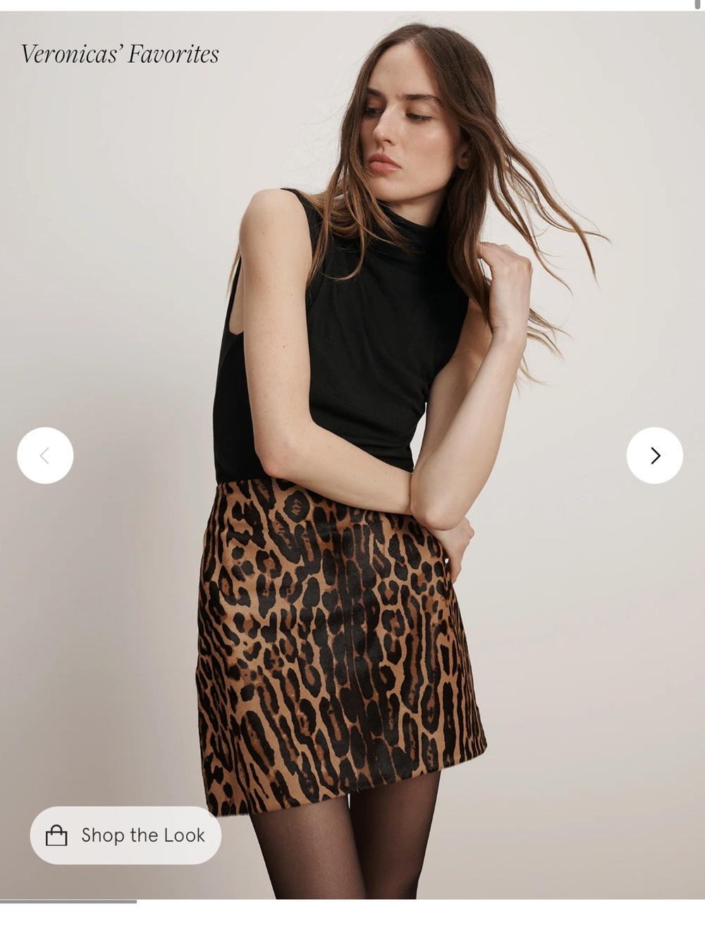 Veronica Beard Black Mylie Mock-Neck Tank Top